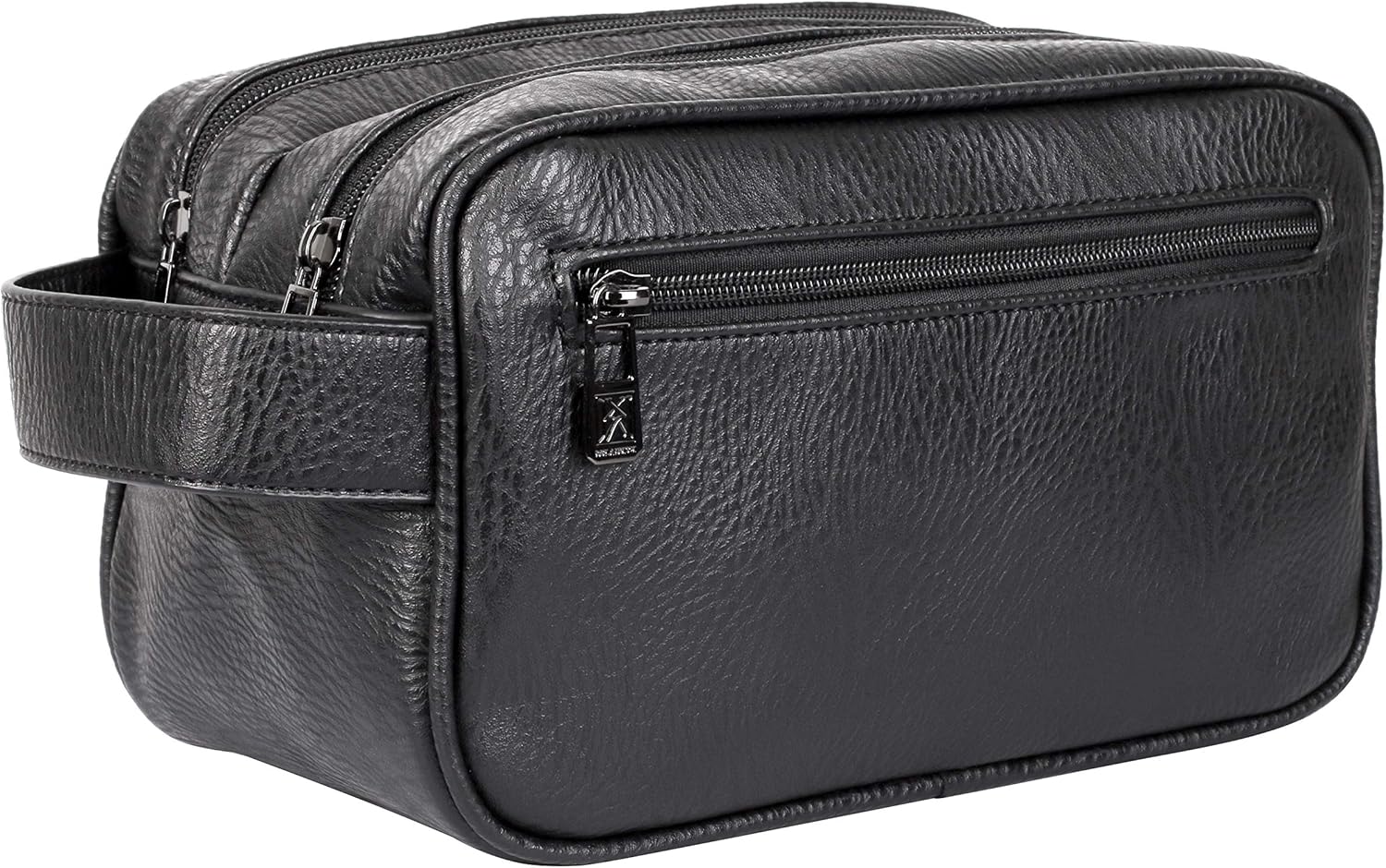 Karla Hanson Men's Travel Double Zipper Toiletry Bag