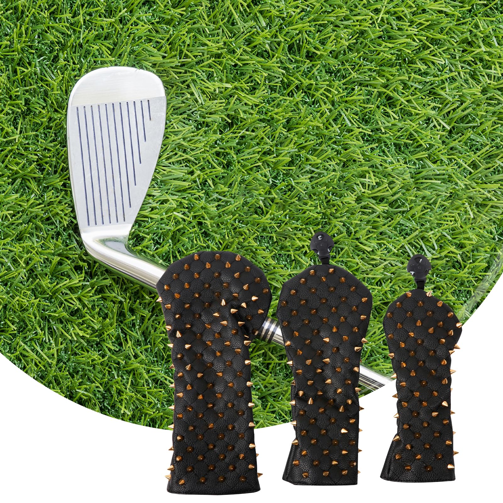 XIAOQENAN Golfs Club Golfs Iron Headcover Golfs Club Head Golfs Set for Men Women Golfs Driver Golfs Putter