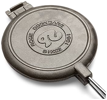 ROME OLD FASHIONED WAFFLE IRON ローム Old Fashioned Waffle Iron - Cast Iron, Rome Industries #1100