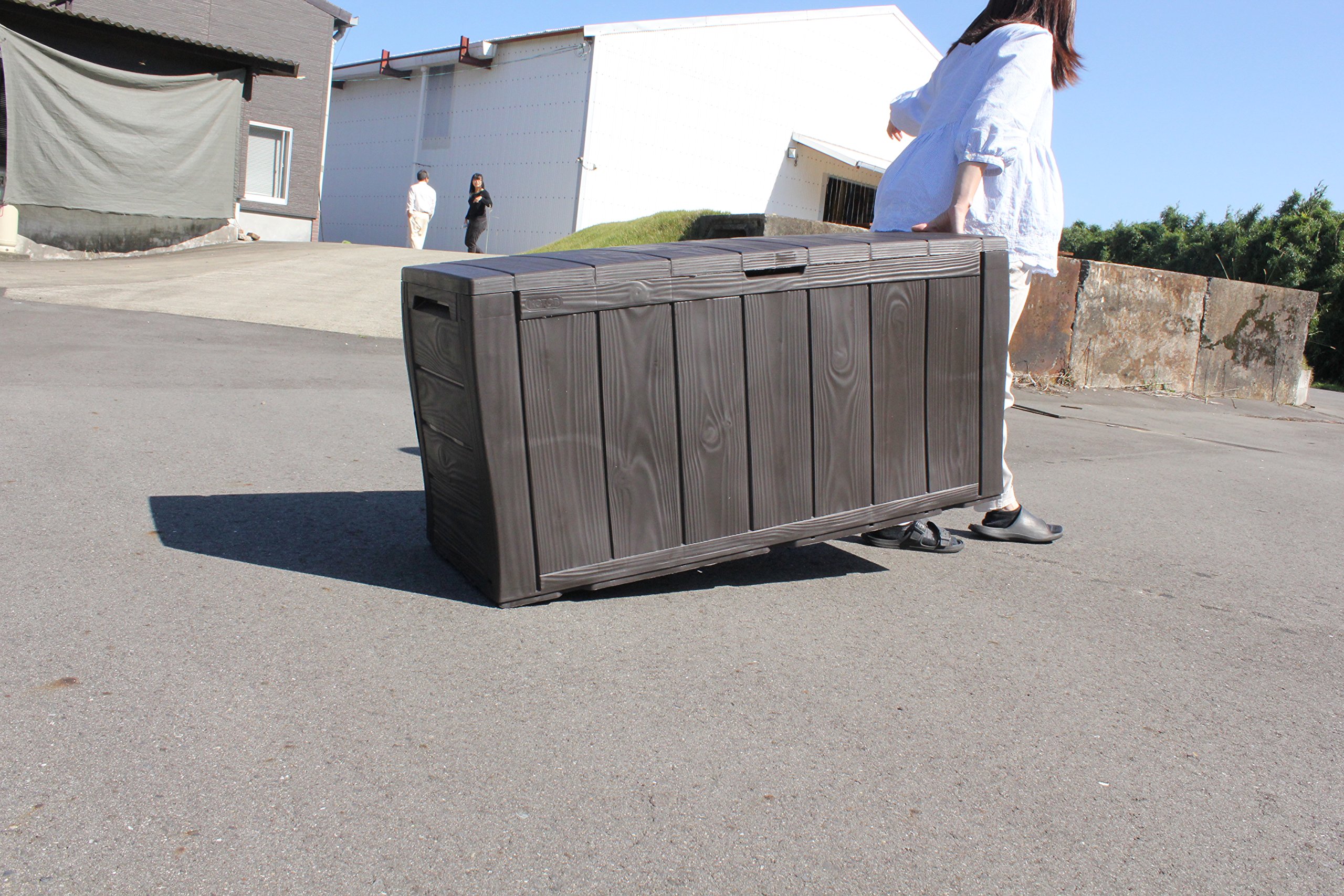 Keter S14647122 Baule, Marrone