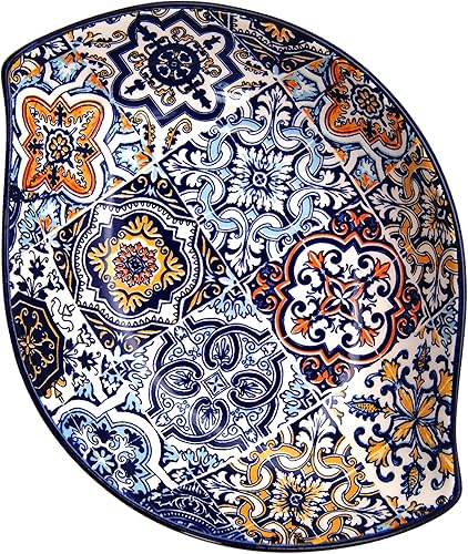 Miniatura 5 de Portuguese Pottery Alcobaça - Cuenco de cerámica para servir (2 unidades)