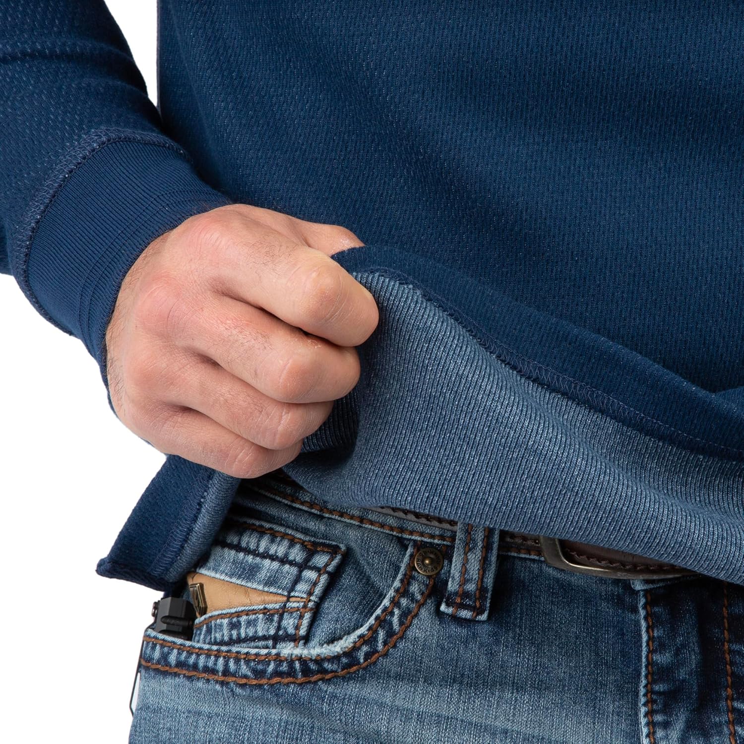 Field & Stream Mens Double Reed Henley - Image 5