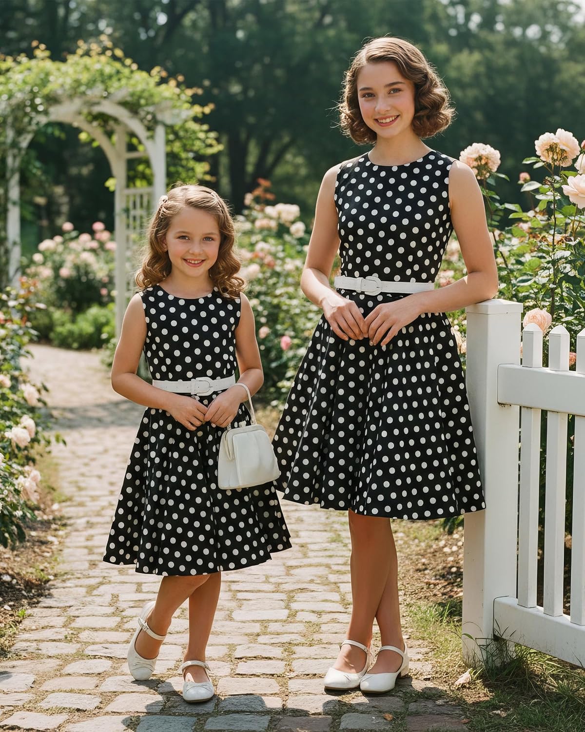 BlackButterfly Kids 'Audrey' Vintage 50's Girls Dress