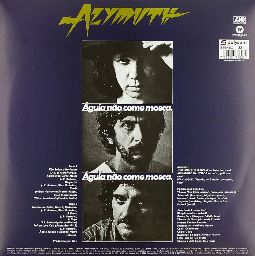 Aguia Nao Come Mosca (1977) - Azymuth: Amazon.de: Musik-CDs
