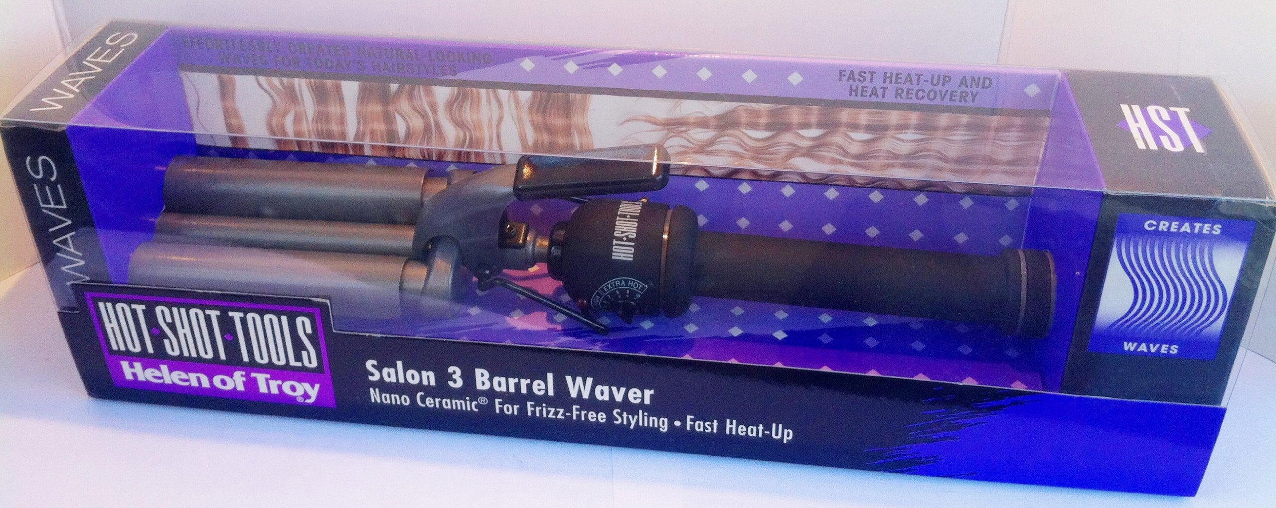 Hot Shot Tools Ceramic Triple Barrel Waver