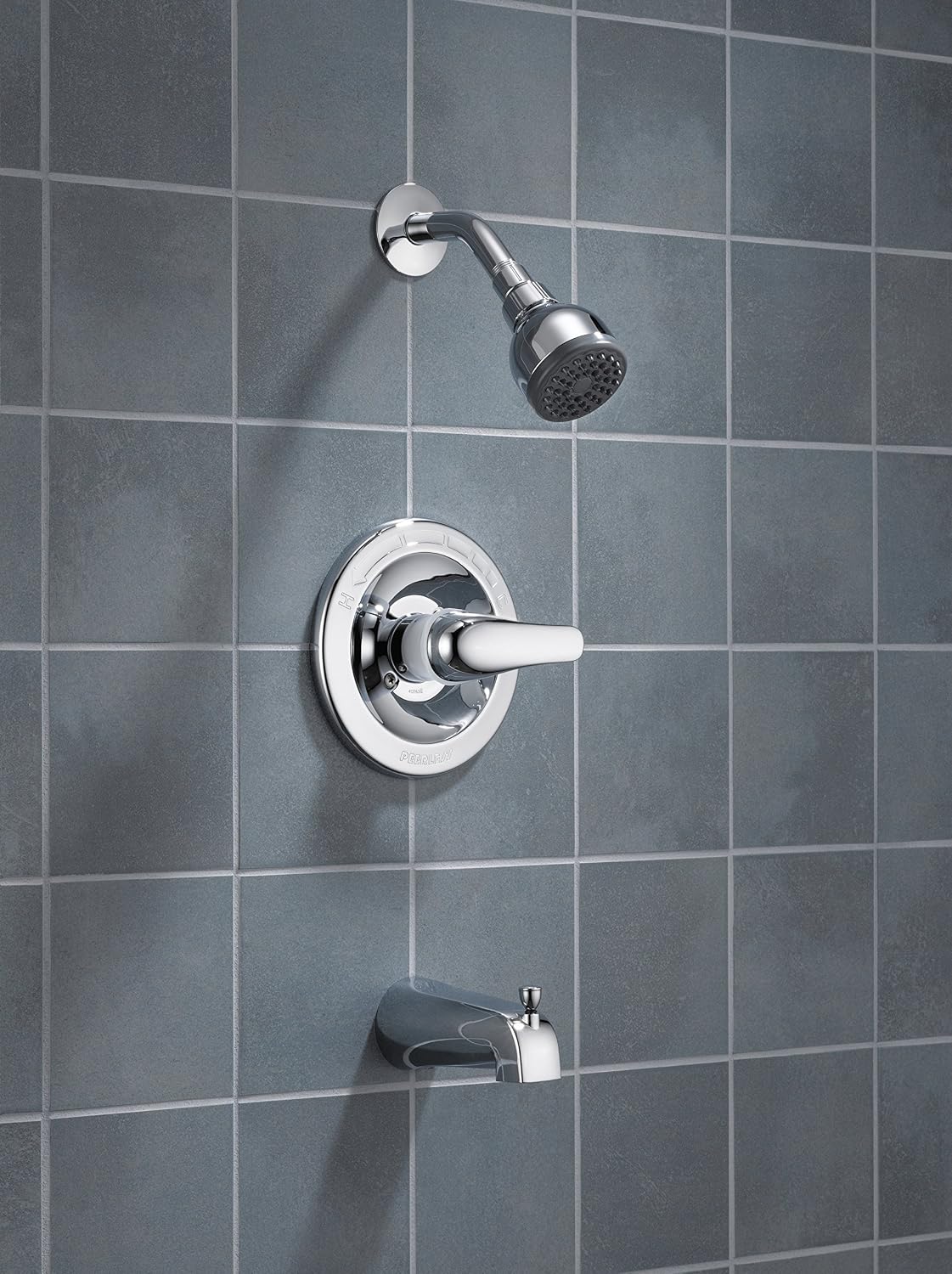 Peerless P188720 Classic Tub and Shower Complete Combo Handles, Chrome