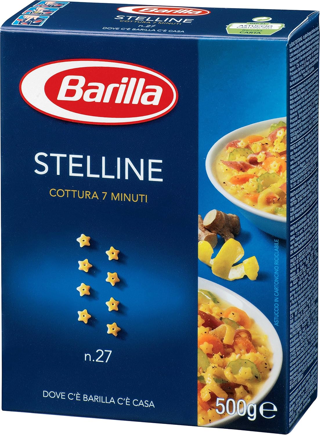 Makaron Stelline 500g - Barilla na włoski rynek