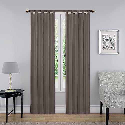 Tab Top Curtain Panels Amazon Com
