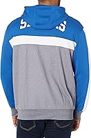 Vista 128 de Ultra Game - Chaqueta de vellón suave con capucha y cremallera completa para hombre