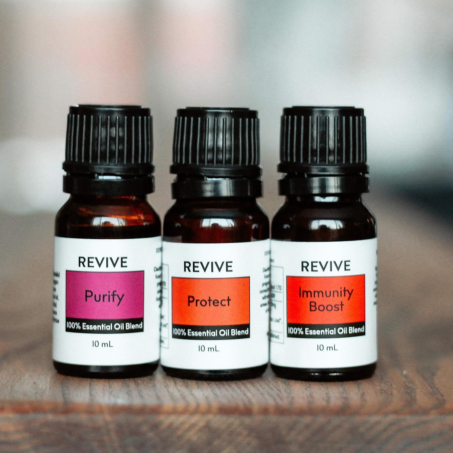 Cold & Flu Season Kit - Immunity Boost, Purify, and Protect Blends - 100% Pure Therapeutic Grade, for Diffuser, Humidifier, Massage, Aromatherapy, Cruelty Free - Unrefined Oils with No Fillers