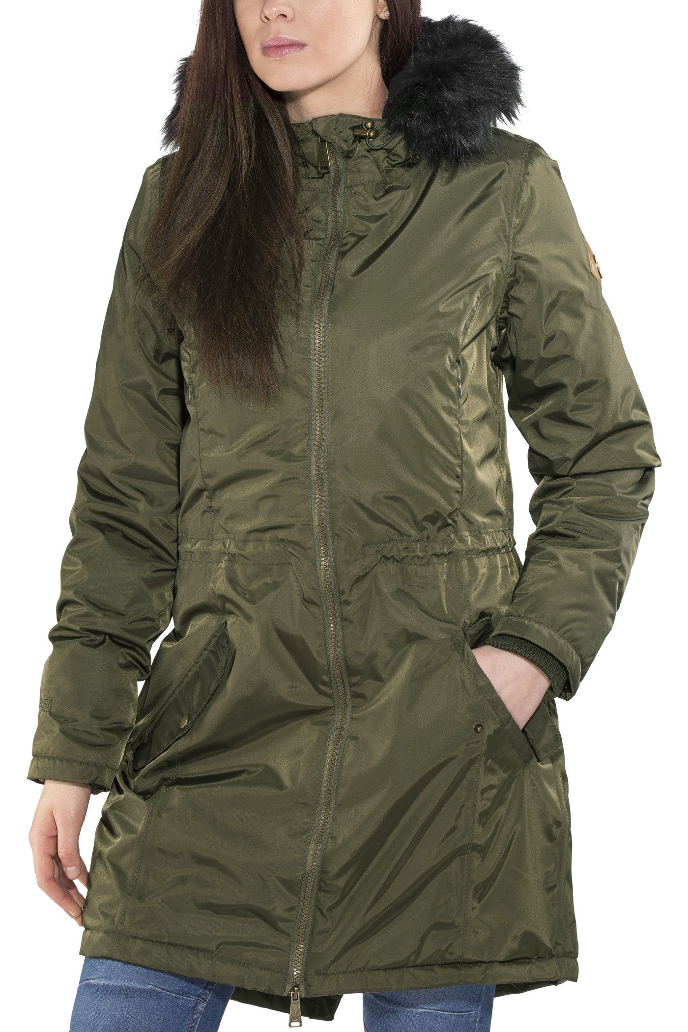 Regatta Womens Lucetta Hooded Casual Parka Khaki Desertcart