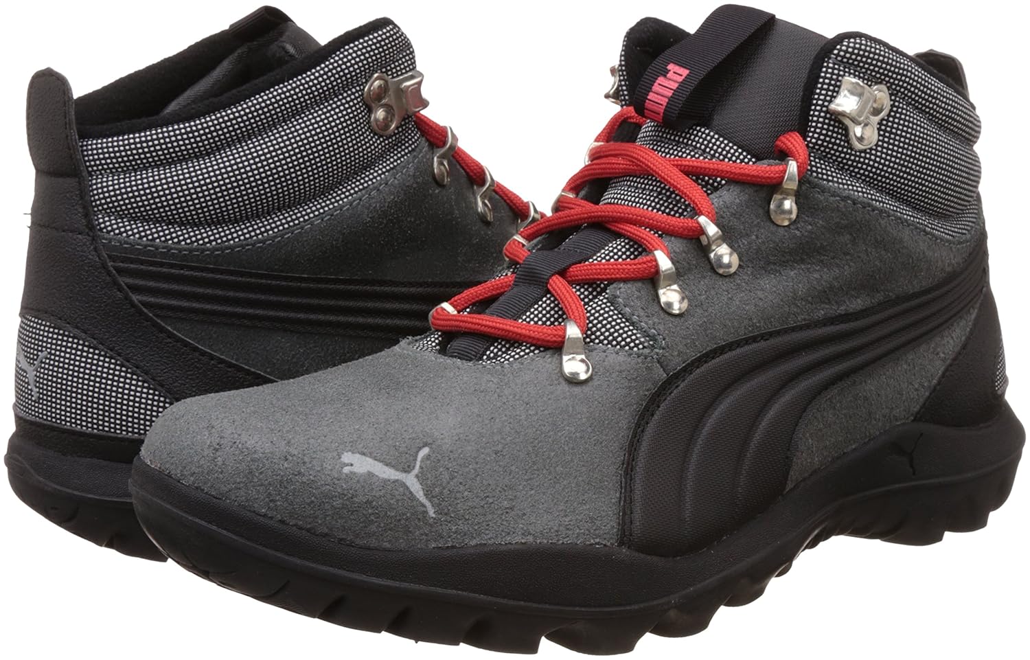 Puma men's leather trekking and hiking boots Clearance