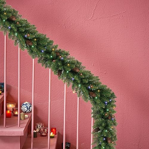 Miniatura 6 de Guirnalda de Navidad 70 LED de 9 pies