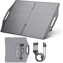 BigBlue 100W Foldable Solar Panel with USB-CPD45W + USB-A QC 3.0 18W +