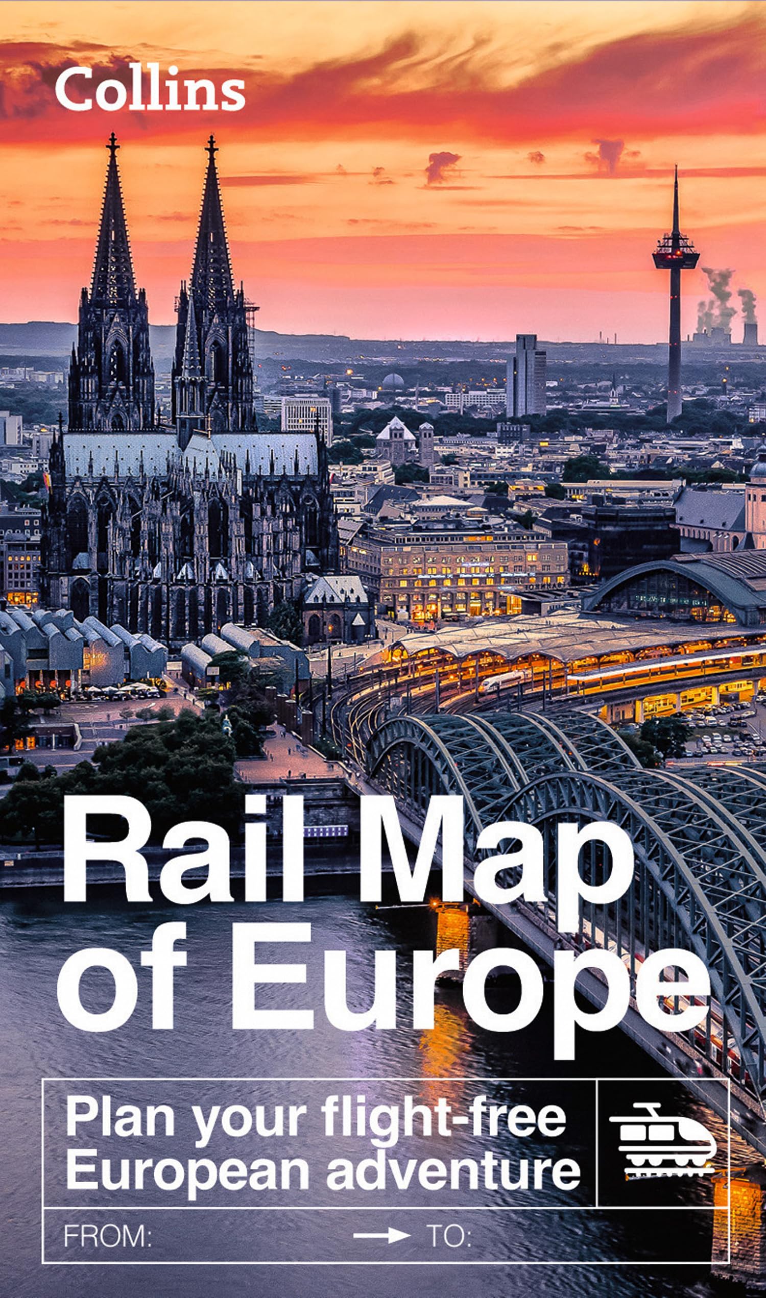 Collins Rail Map of Europe: Plan your flight-free European adventure