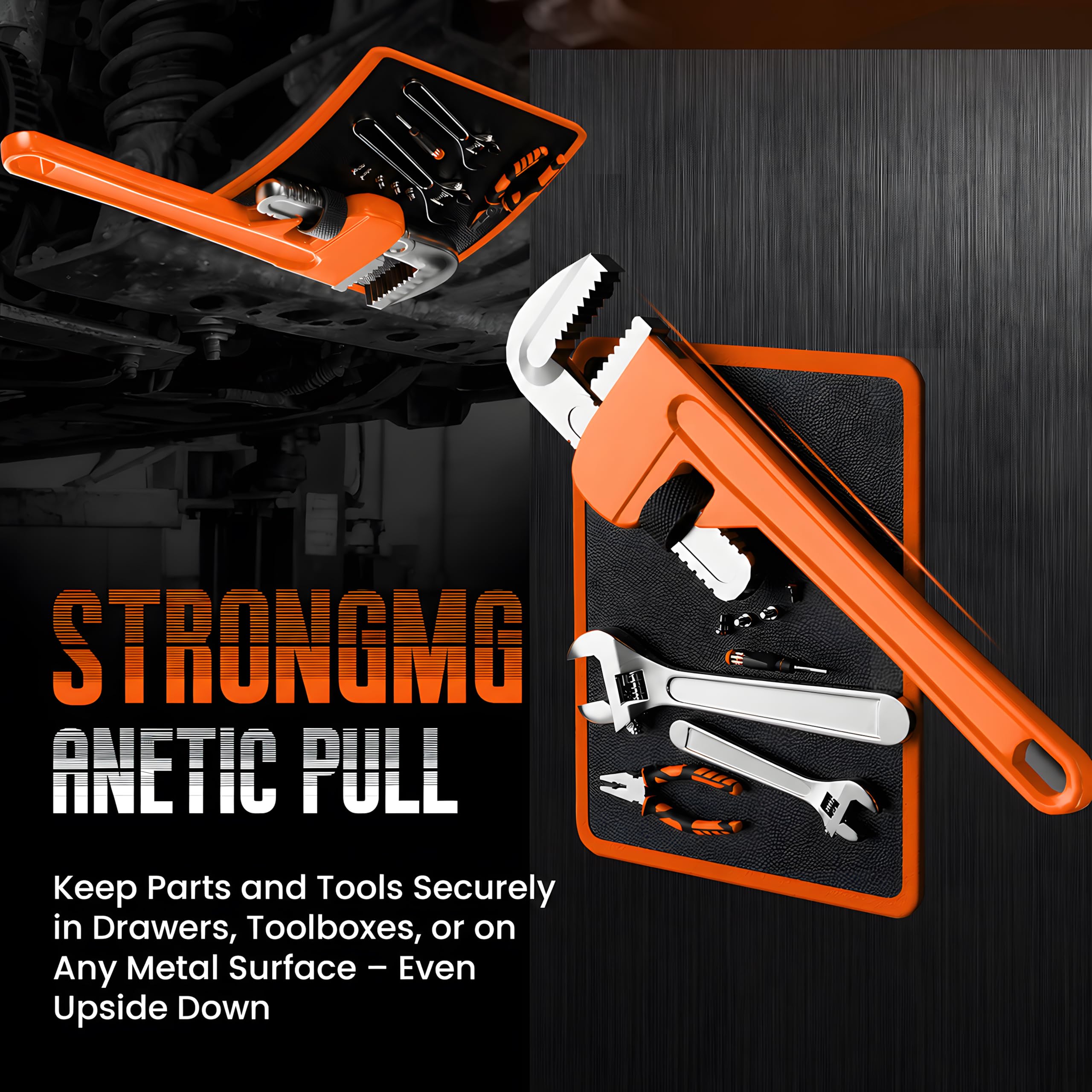 Magnetic Tool Mat, 40 lbs Magnetic Tool Holder — Amazon image 2