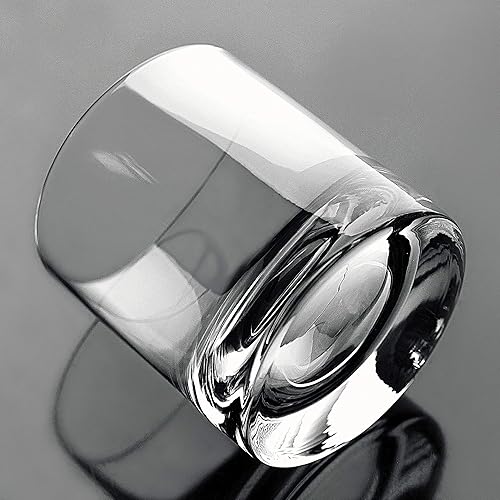 Miniatura 4 de LUXU Vasos de whisky de cristal, base pesada de 13 onzas, vasos de barra baja para bourbon, whisky escocés, cócteles, coñac, vasos de cóctel