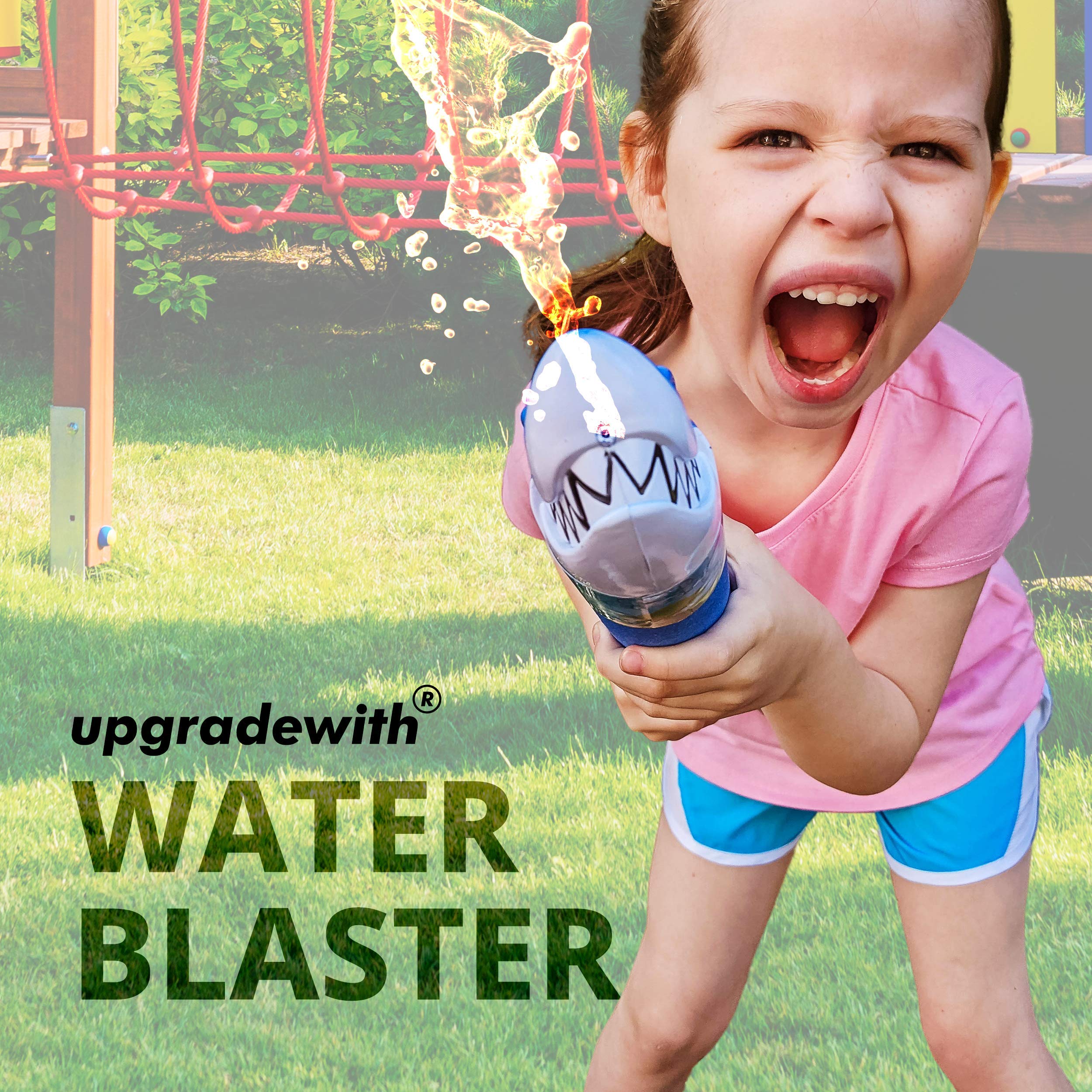 UpgradeWith Water Blaster 2pcs Water Gun Fight Shooting Water Guns for