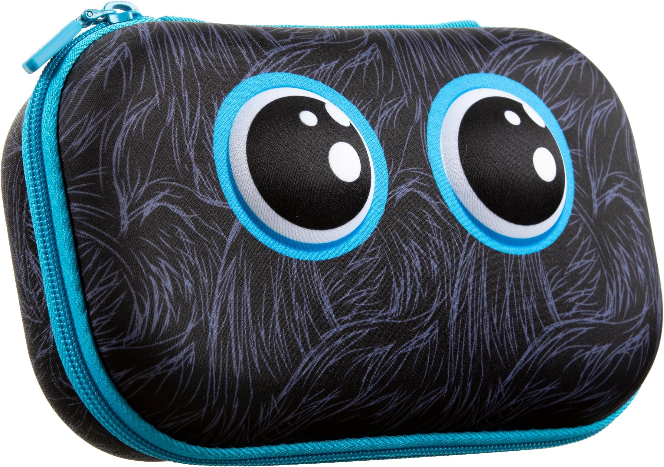 Beast Pencil Box for Boys, Large Capacity Fun Pencil Case for School, Stationery Organizer Box, Black
