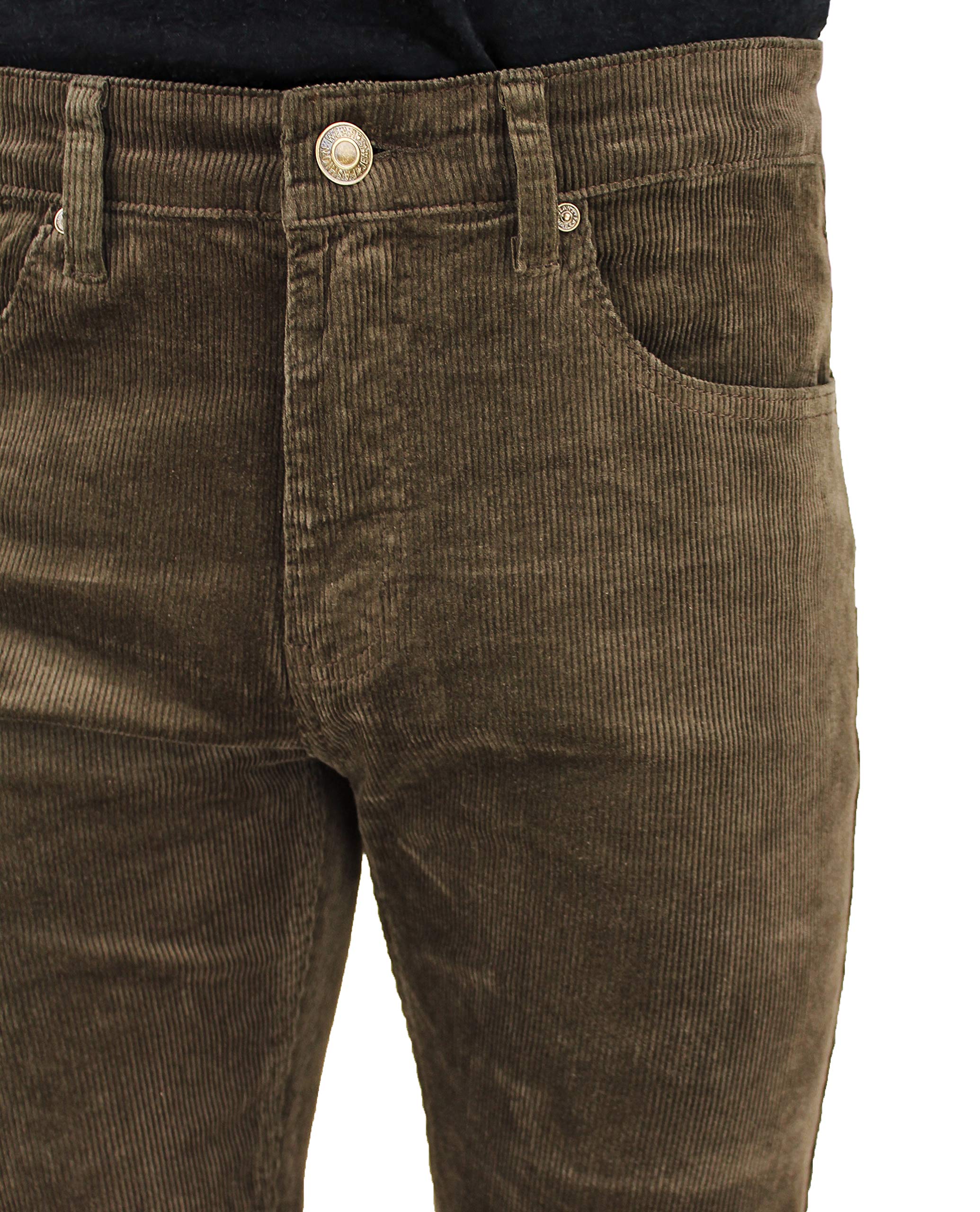 Evoga Pantaloni Uomo sartoriali in Velluto Casual Invernali