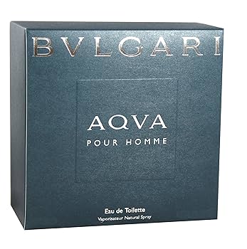 【50ml 未開封】BVLGARI AQVA POUR HOMME EDT Bvlgari Aqva Pour Homme Eau de Toilette Spray for Men, 3.4