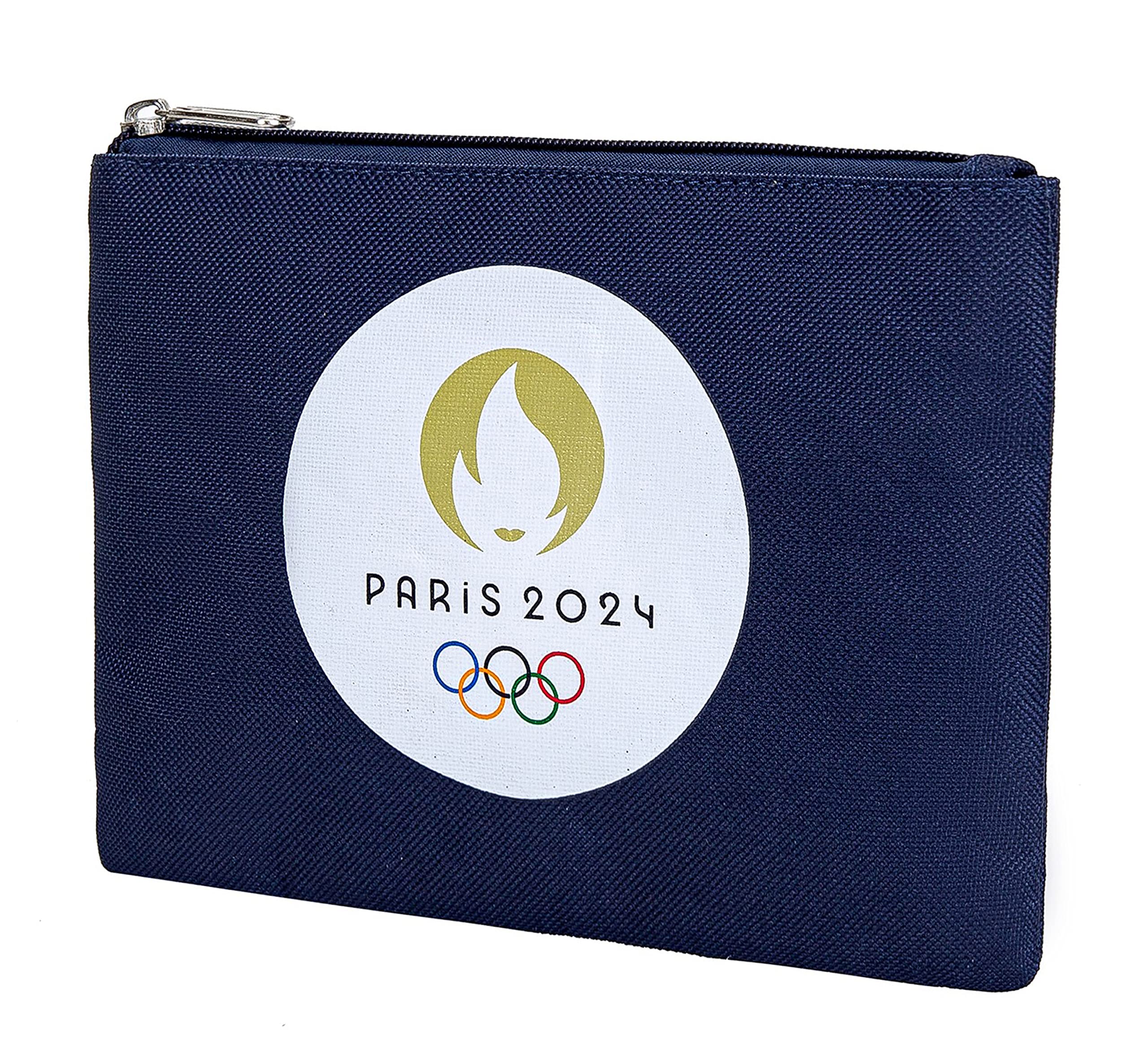 PARIS 2024 Etui JO Oficjalna Kolekcja Igrzyska Olimpijskie Niebieski 21x15cm