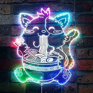 ADVPRO Gallo Pollo Geometrico Animale RGB Dynamic Glam LED Sign - Forma
