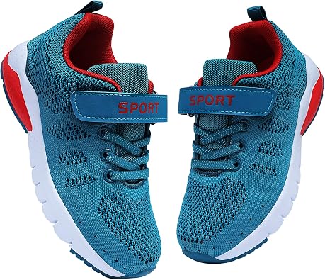 Kids Running Tennis Shoes Lightweight Casual Walking Sneakers for Toddler Little Big Boys and Girls