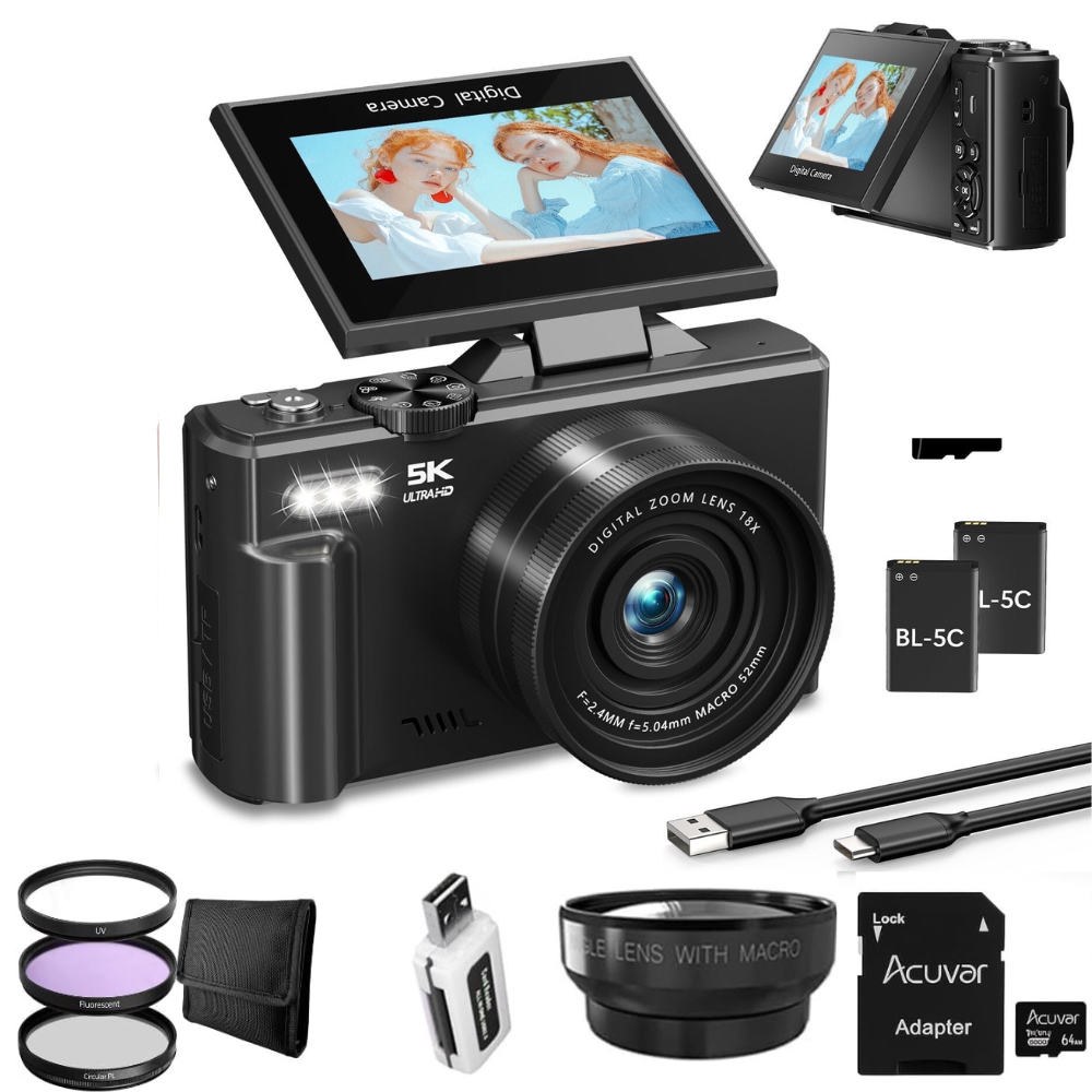 Amazon.com : 4K/5K Digital Camera for Photography & Video – UHD