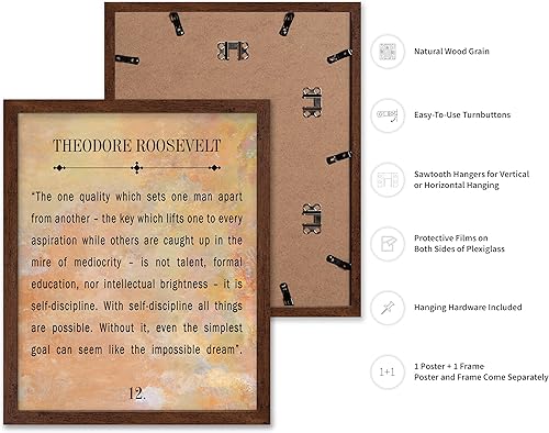 Miniatura 323 de Poster Master Póster de Robert Louis Stevenson - Impresión de The Good and the Evil - Arte de citas de recuperación - Regalo para él, ella -