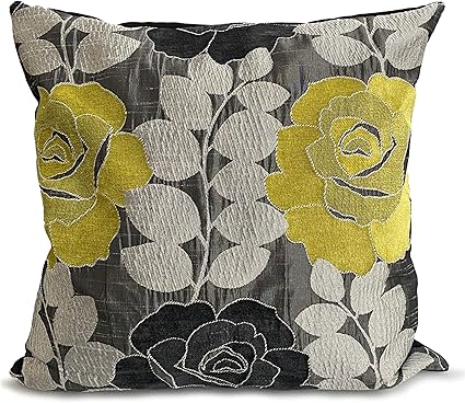 large floral cushions