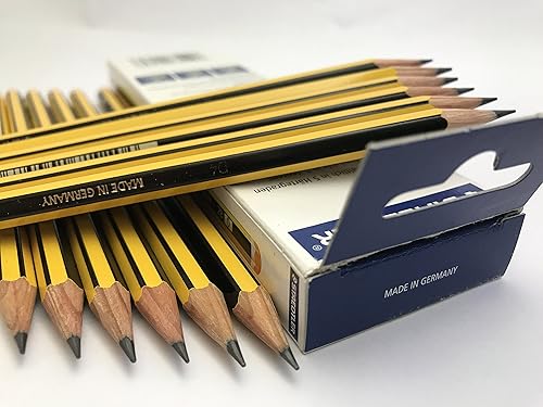 Regreso a clases | STAEDTLER Noris 120 Premium - Lápices de oficina de grado 2B [caja de 12]