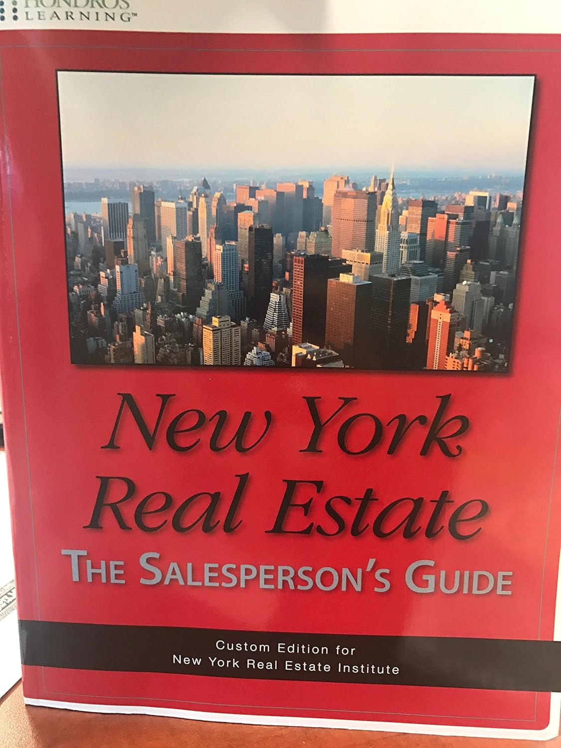 New York Real Estate for Salespersons (Custom Edition for New York Real