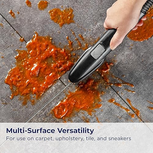 Miniatura 3 de BISSELL Little Green HydroSteam 3618 - Limpiador portátil multiusos de alfombras y tapicería, para automóviles y automóviles, 3618, puerto negro y