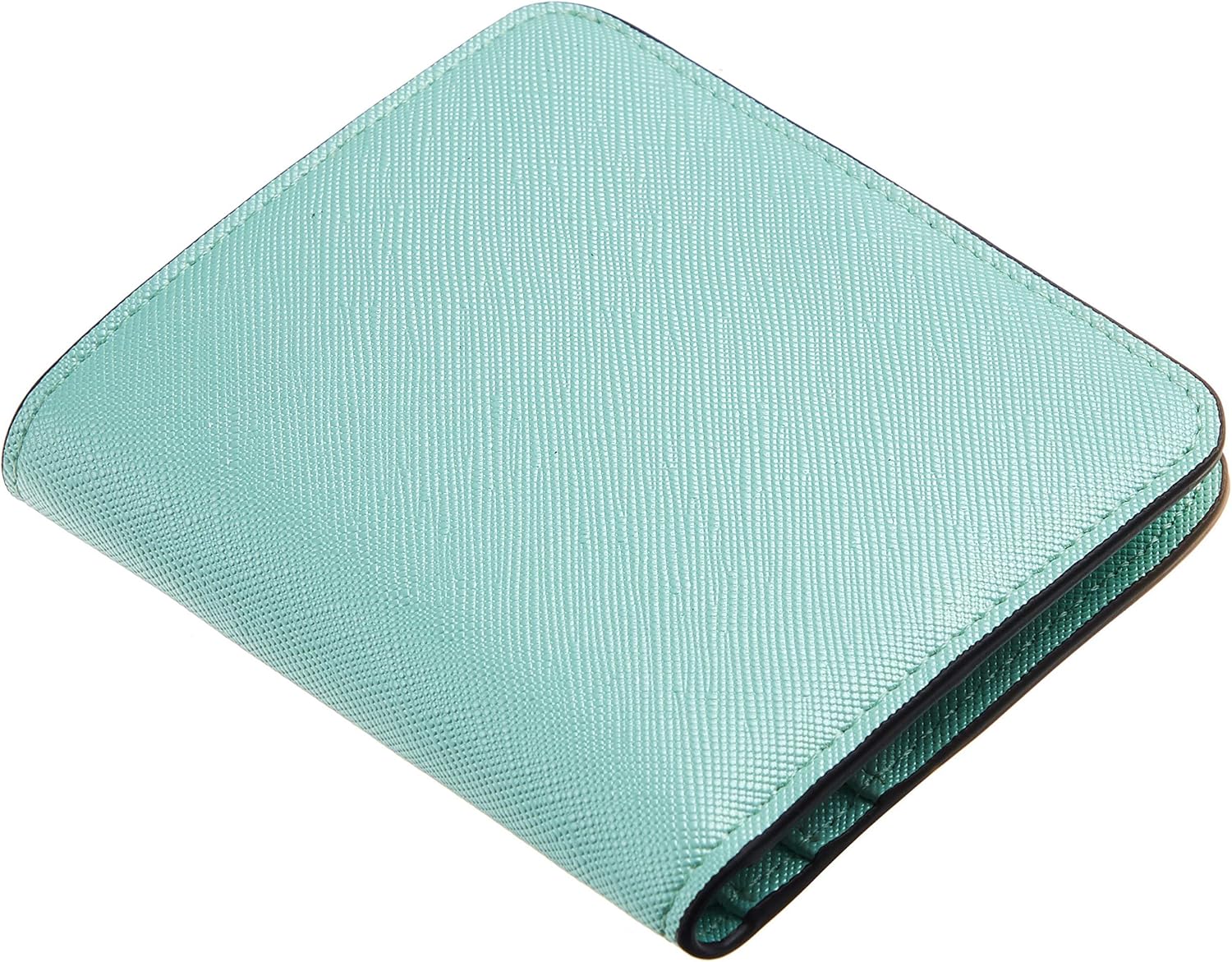 Miniatura 3 de Toughergun - Cartera de cuero genuino de lujo para mujer con cierre Rfid y ventana de identificación.