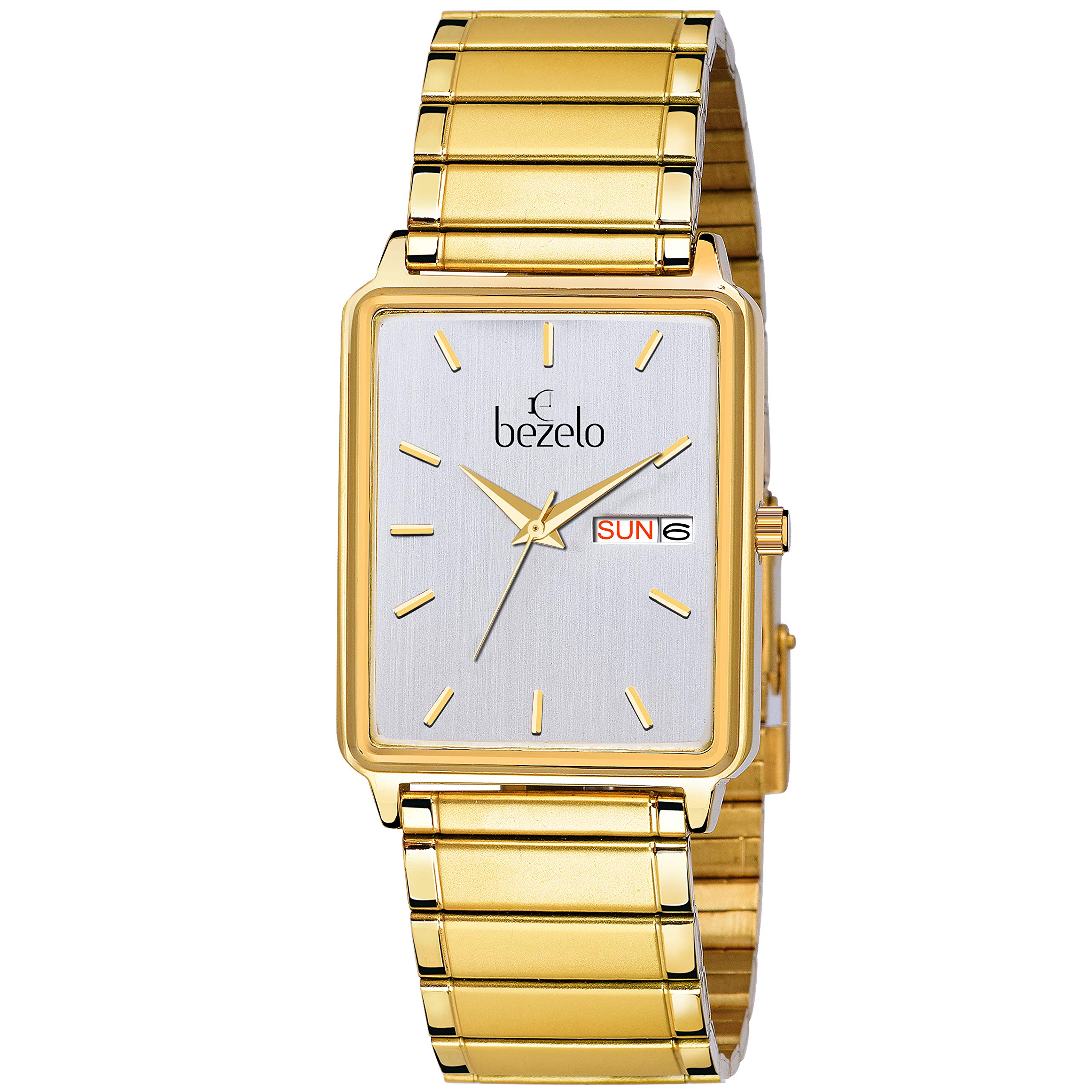 BEZELO Analog Silver DIAL Mens Watch -GSQ-22654-B-DD (B07Z3BWXYF) Amazon Price History, Amazon Price Tracker