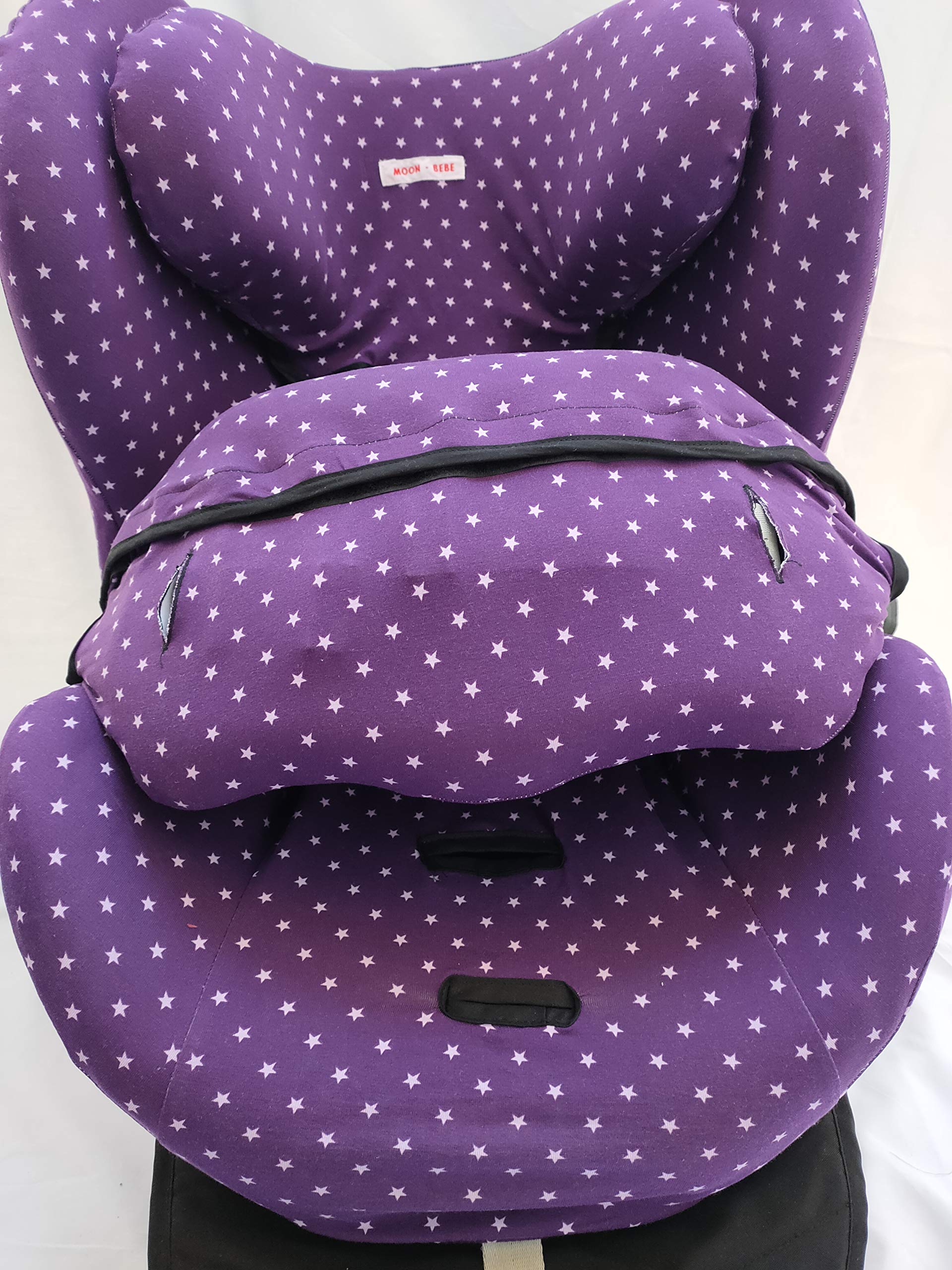 Housse Siège Auto Cybex Sirona Q ISize - Moon-bebe, Lavable, Confortable - Protection Été