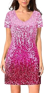 Sparkling Sequin Dress Plus Size