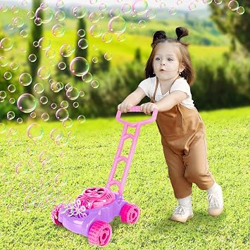 Bubble Mower & Bubble Leaf Blower Bundle