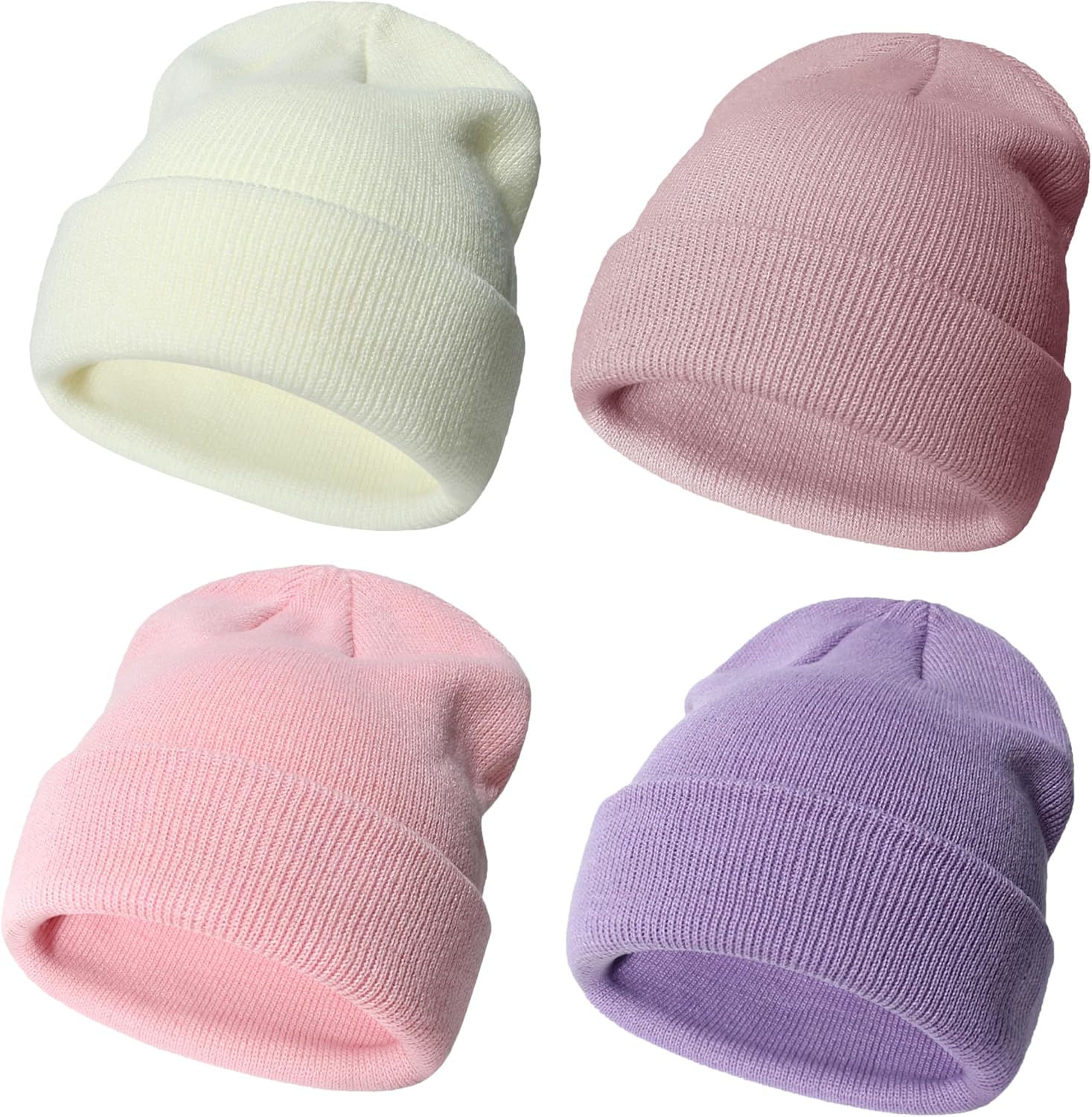 YMYDYFC Baby Beanie Hat Winter Hats Toddler Warm Caps Beanie Winter Cap Kids Winter Hats Boy Girl Newborn Unisex Ski Hat Knit for Outdoor Sports Aged 1-6 Years Infant Children