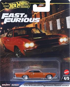 Hot Wheels Premium - Fast & Furious 1970 Custom Plymouth Roadrunner (1/64)