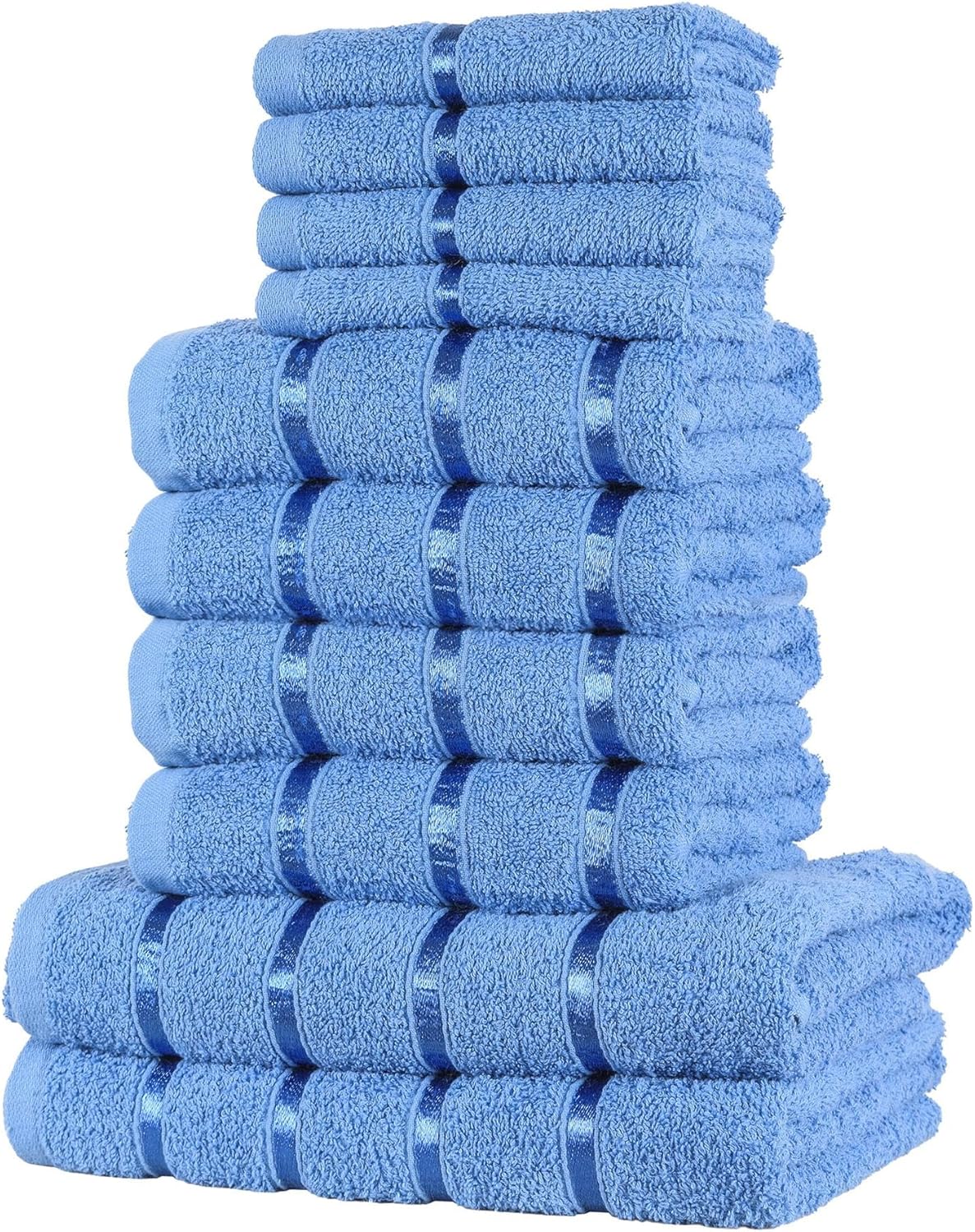 A2Z Toronto Towel Bale Set 100% Egyptian Cotton Super Soft Absorbent 450GSM