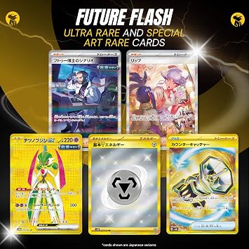 Paradox Rift Future Flash Korean 5 Booster Packs | TCYM Authenticated | Korean Pokemon Cards | Pokemon Paradox Rift Booster Packs Pokémon Scarlet and Violet |