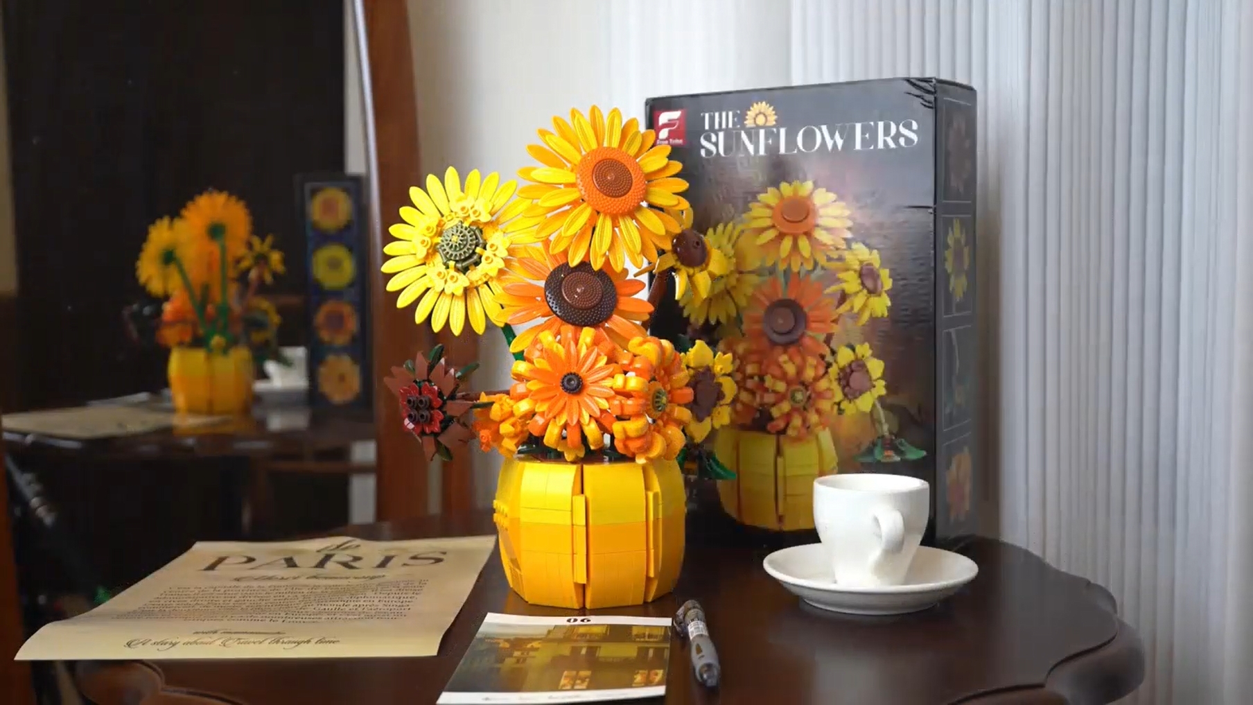 Amazon.com: Van Gogh Sunflower Building Set, Adjustable Flowers