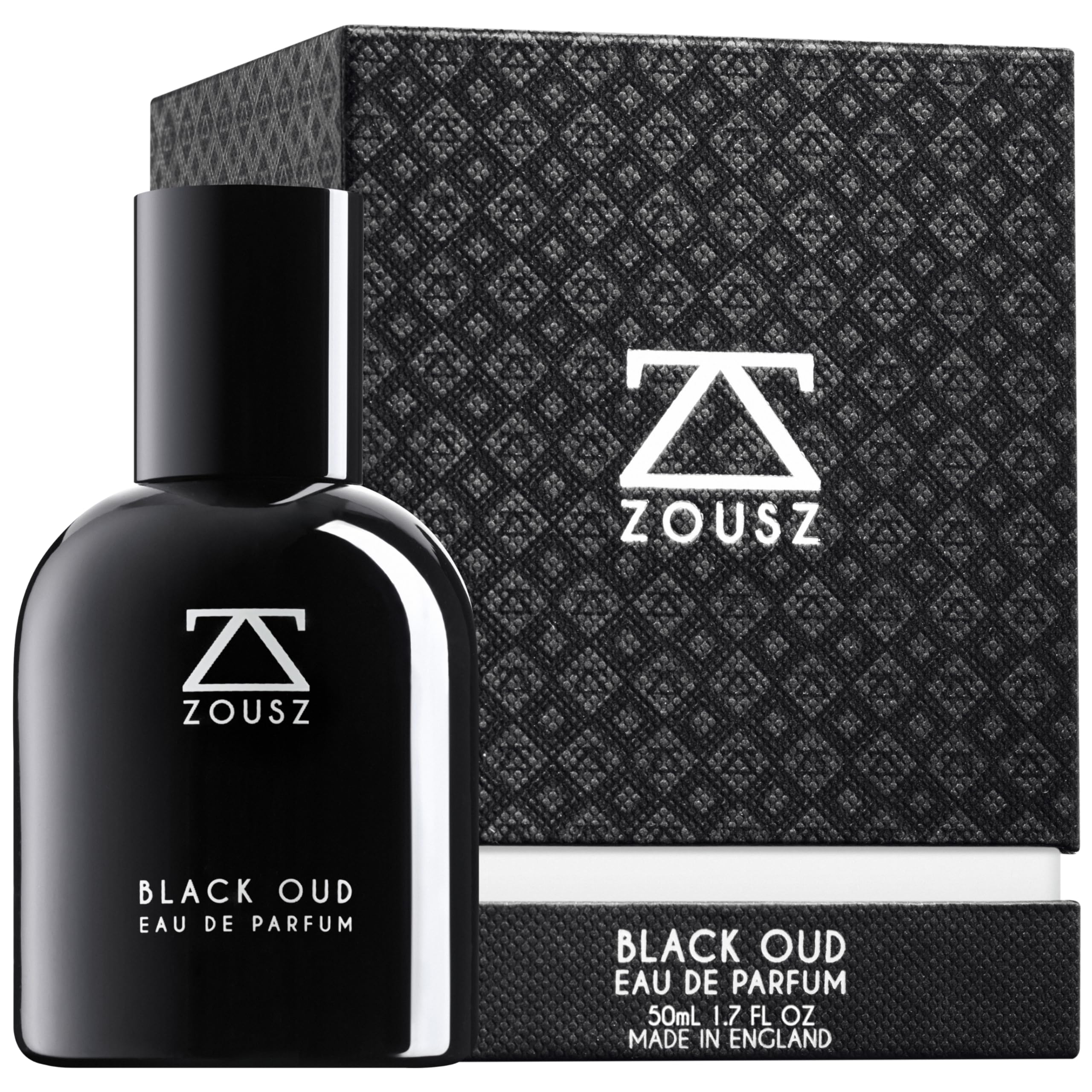 ZOUSZ Black Oud Eau De Parfum - Luxury Oud Perfume for Men with Black Oud Wood Oil - Oud Fragrance with Sandalwood, Cedarwood & Patchouli Scent Gift for Men
