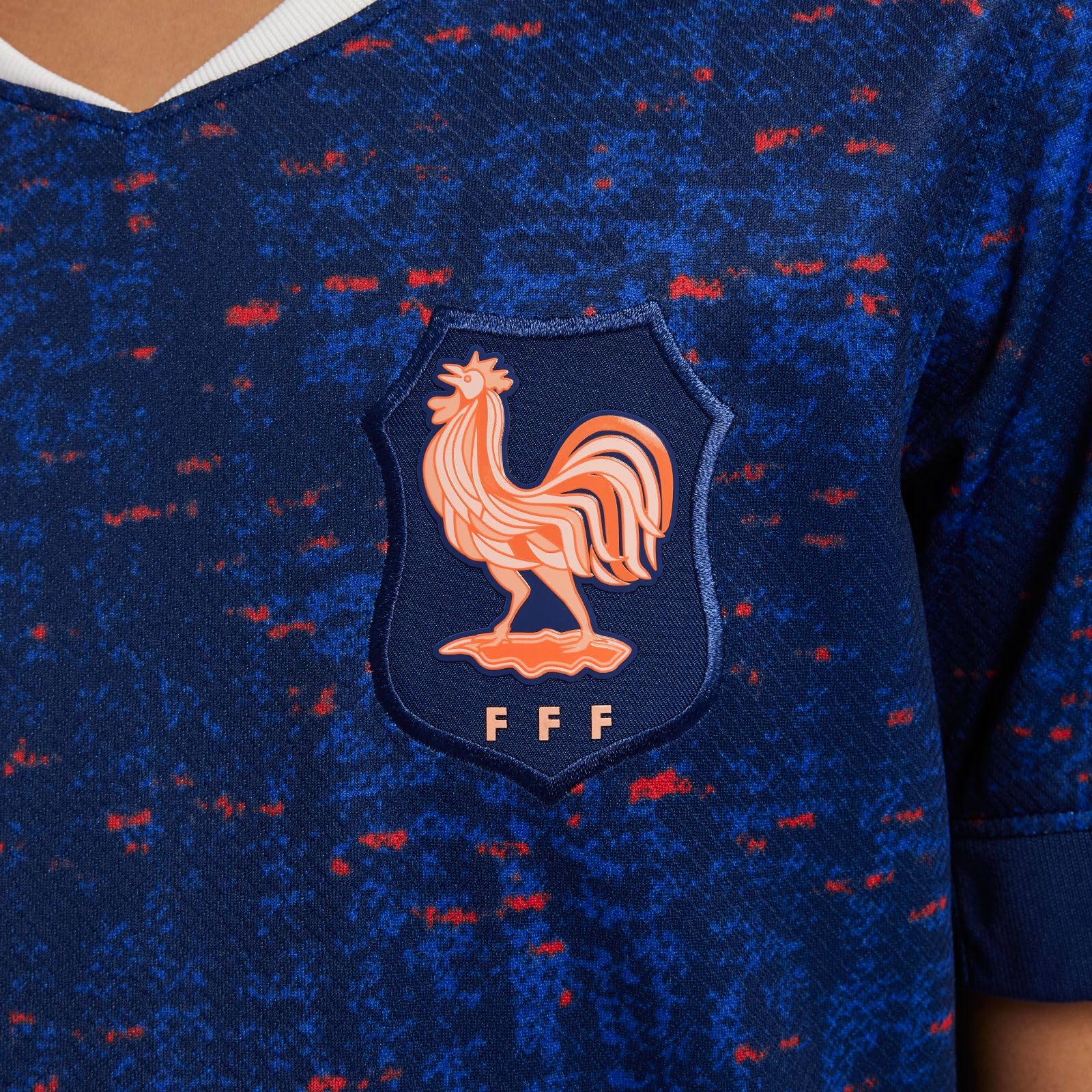 Nike FFF 2025 Stadium Domicile (Équipe Féminine) Maillot de Foot Replica Nike Dri-fit pour Ado Réplique du Maillot de Football Mixte Enfant