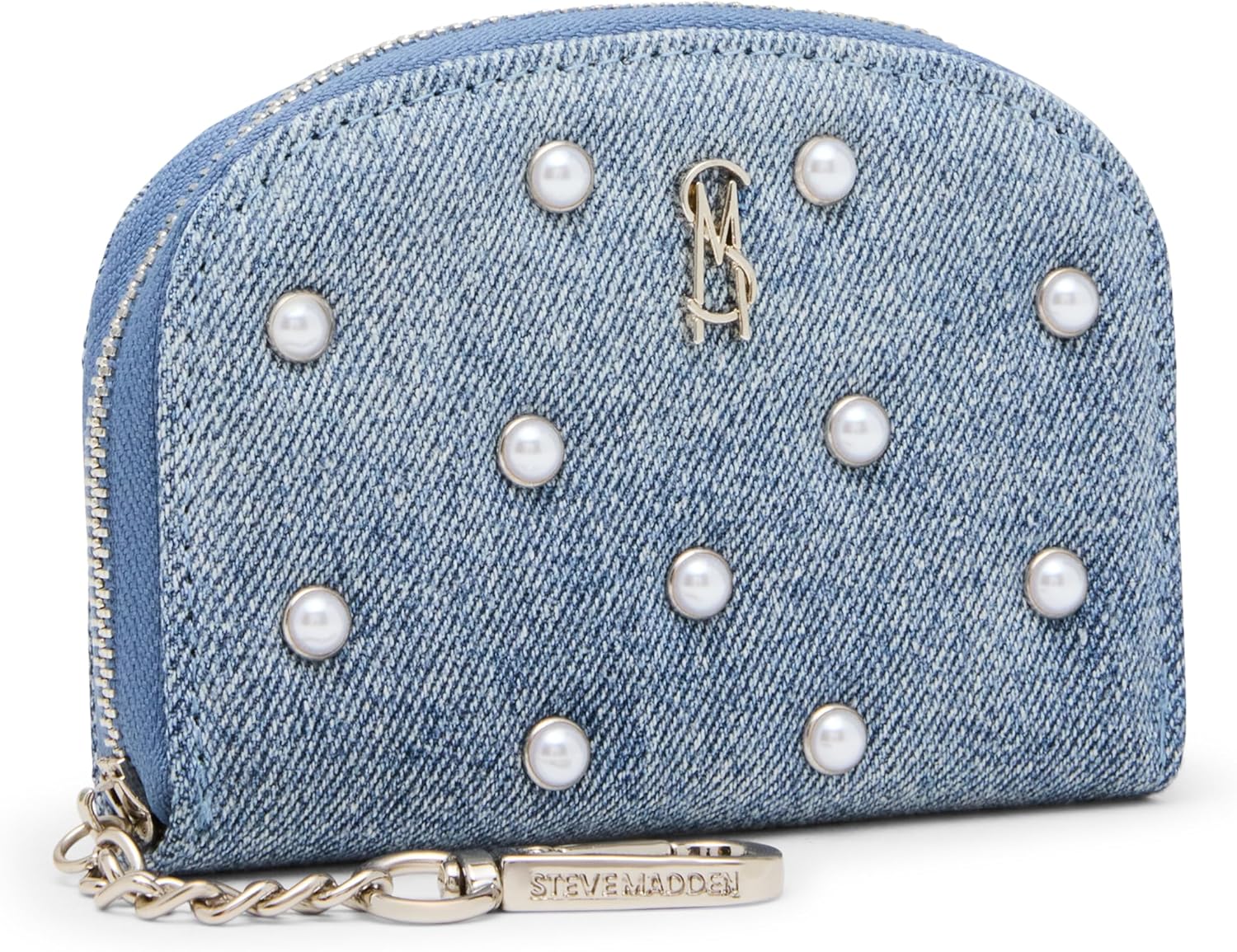 Steve Madden womens Steve Madden JADEZ Dome Zipper Pouch