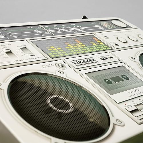 Miniatura 4 de Suck UK Fiambrera Boom Box Gris 11.4x8.1x3.0 in