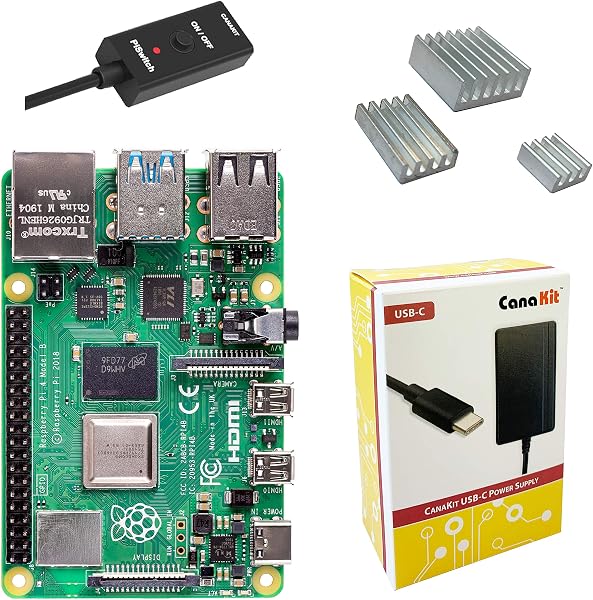 CanaKit Raspberry Pi 4 Basic Kit