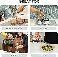 Vista 2 de A Bar Above Boquillas para verter botellas de alta calidad, vertedores de botellas a prueba de fugas, vertedor de velocidad de grado de barman